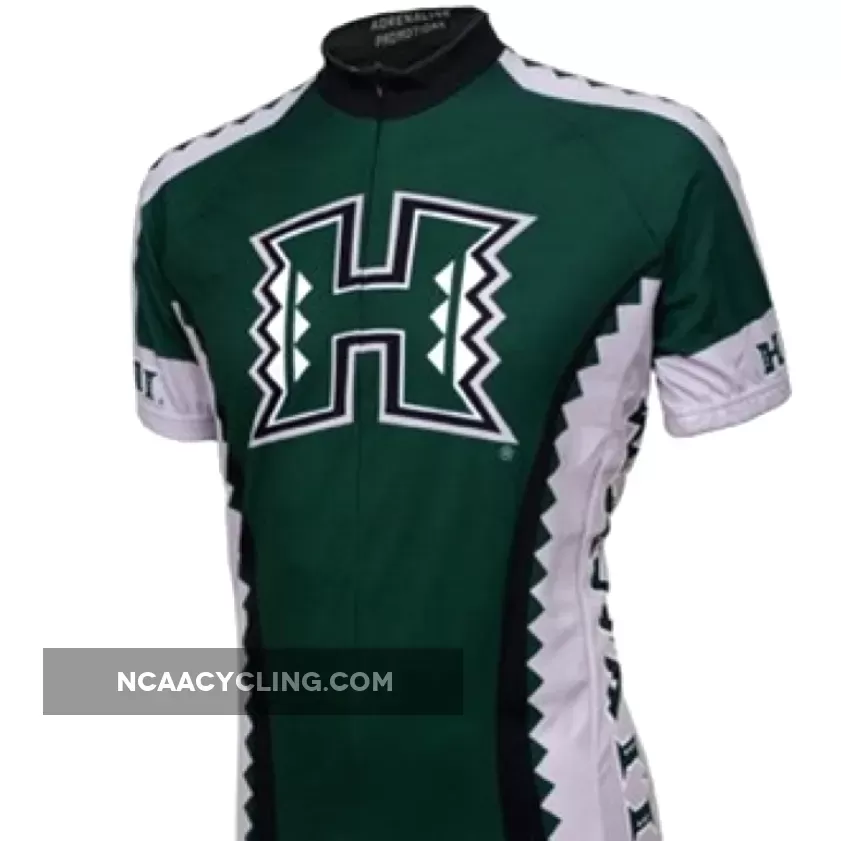 UH University of Hawaii Cycling Short Sleeve Jersey Hawaii Cycling Jersey