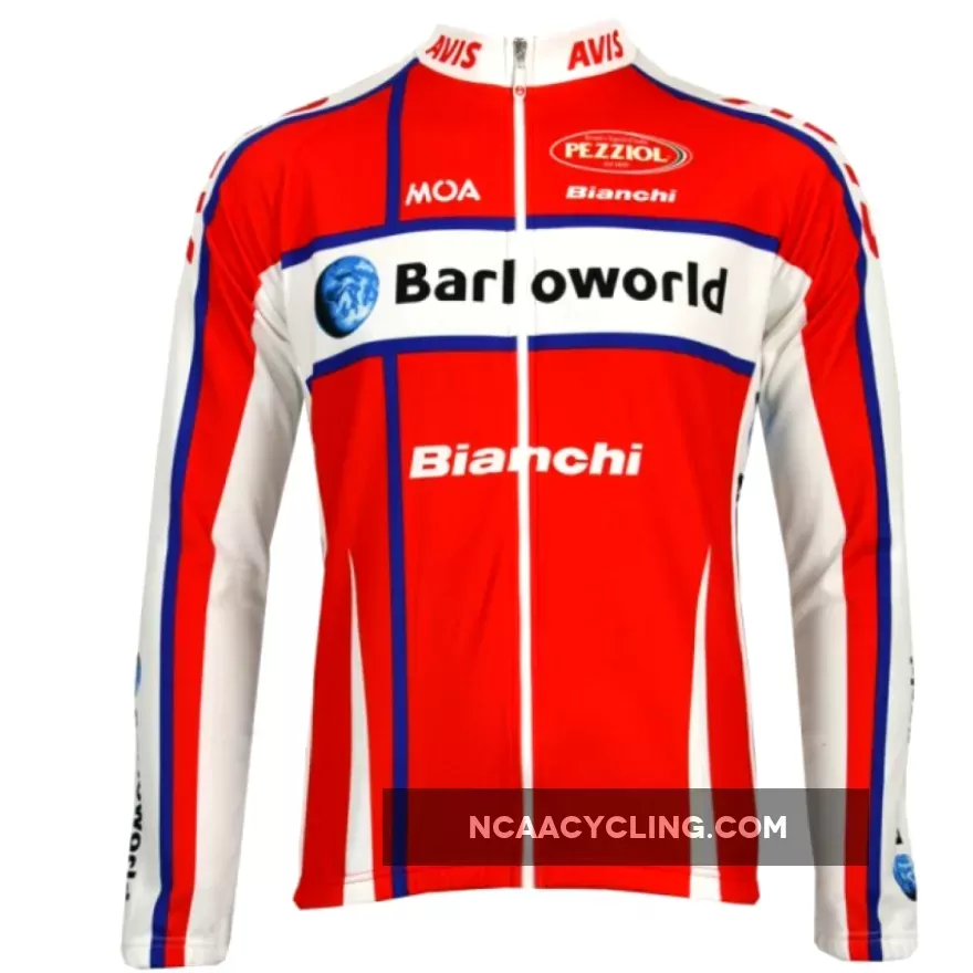 Barloworld 2009 Nalini Radsport-Profi-Team Winter Fleece long sleeve jersey jacket