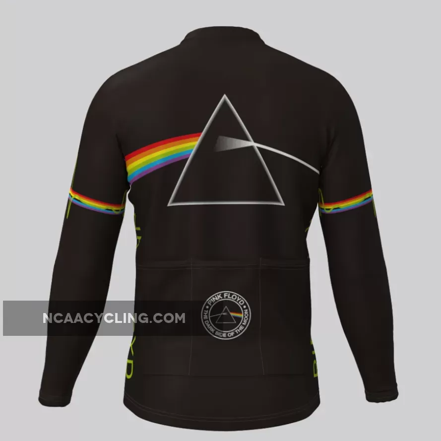 The Dark Side of the Moon Long Sleeve Men's Cycling Jersey