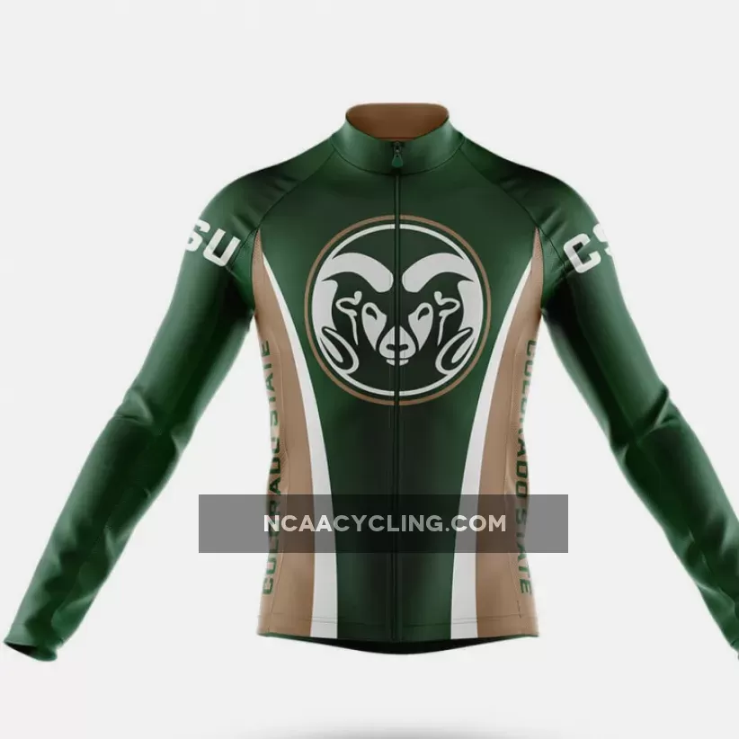 Colorado State Long Sleeve Cycling Jersey Only Brand New
