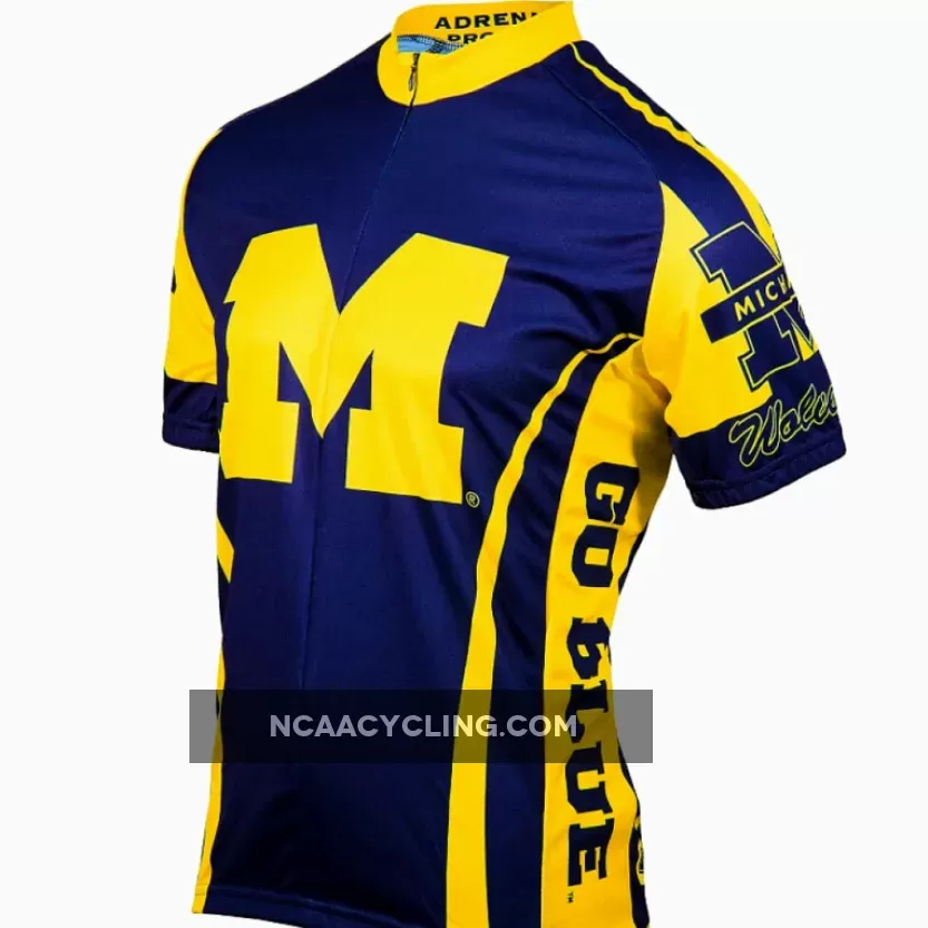 Michigan University Wolverines Cycling Jersey | MICHIGAN CYCLING