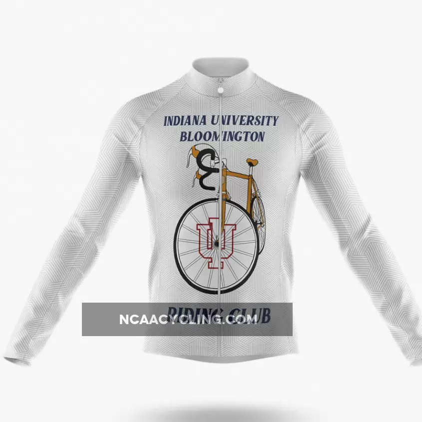 Classic IU Bloomington Long Sleeve Cycling Jersey Only