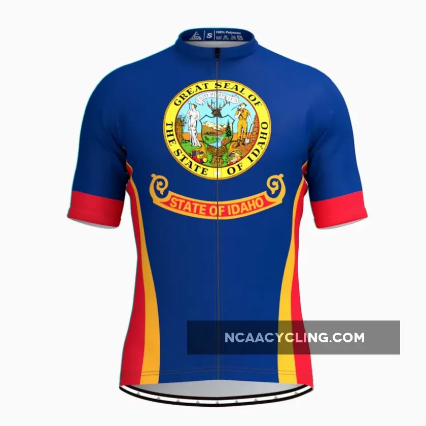 The Idaho State Flag Men's Cycling Jersey Outlet