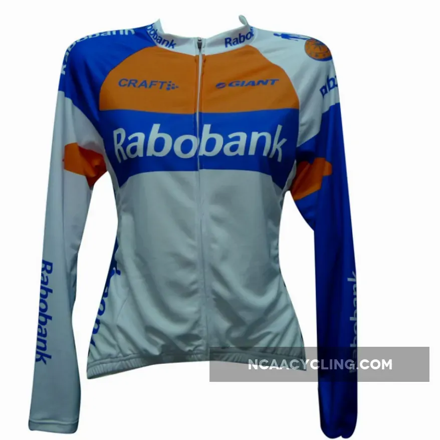 2012 TEAM Rabo Bank Cycling Long Sleeve Jersey For Sale