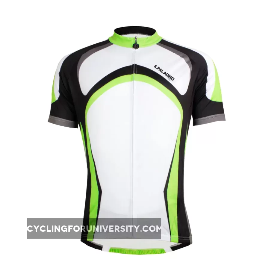 Fluorescent Green Man's Short-sleeve Cycling Jersey Summer NO.032