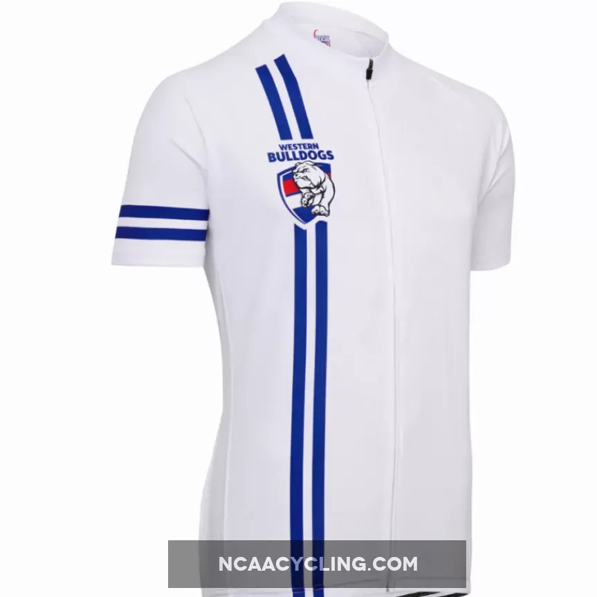 AFL Western Bulldogs Mountain and road bike Short Sleeve Cycling Jerseys