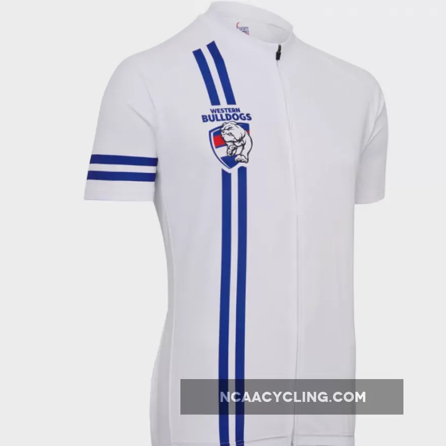 AFL Western Bulldogs Mountain and road bike Short Sleeve Cycling Jerseys