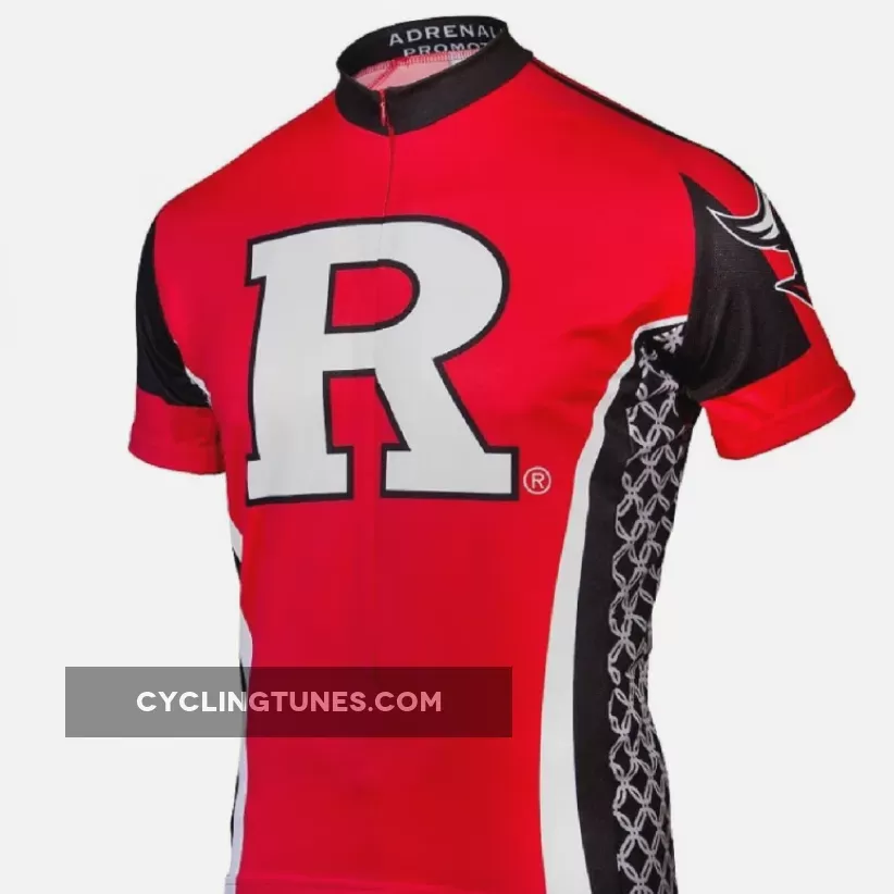 Adrenaline Promo Rutgers University 3/4 zip Men's Cycling Jersey