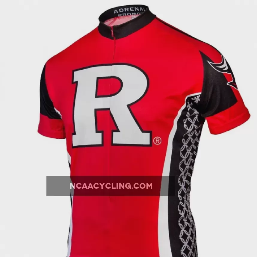 Adrenaline Promo Rutgers University 3/4 zip Men's Cycling Jersey