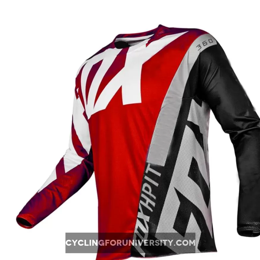 MTB Jerseys 2021 Motorcycle Mountain Bike Team Downhill Jersey MTB Offroad hpit fox Bicycle Locomotive Shirt Cross Country Mountain Bike