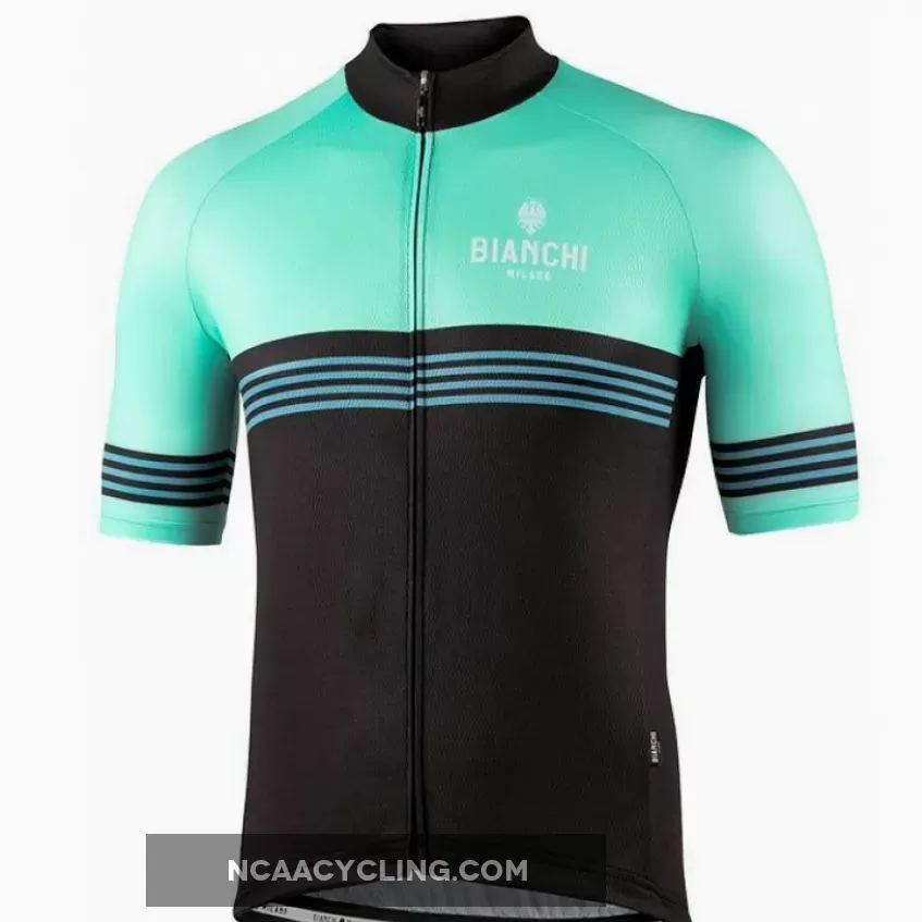 Bianchi Milano Prizzi Black Celeste Jersey,