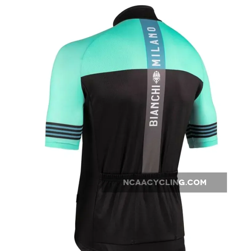 Bianchi Milano Prizzi Black Celeste Jersey,