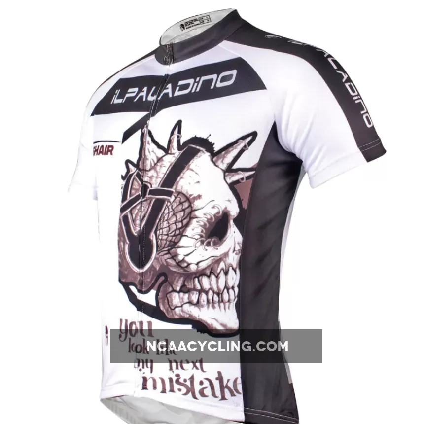 Men's Skull Listening Music Cycling Jersey Summer T-shirt NO.779