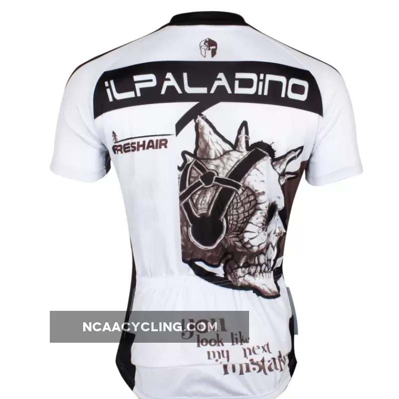 Men's Skull Listening Music Cycling Jersey Summer T-shirt NO.779