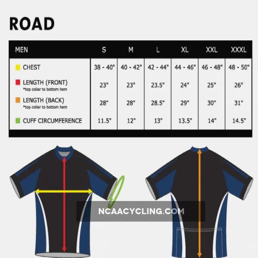 Long Beach State University College Full zip Men's Cycling Jersey Collegiate Cycling Jerseys