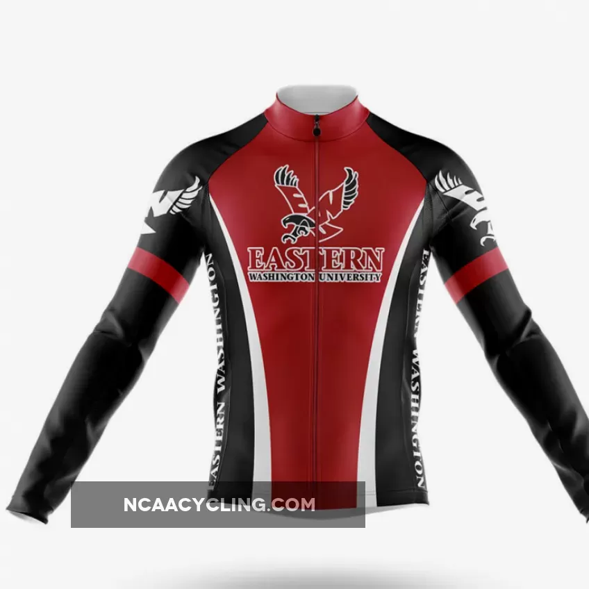 Eastern Washington University Long Sleeve Cycling Jersey Only