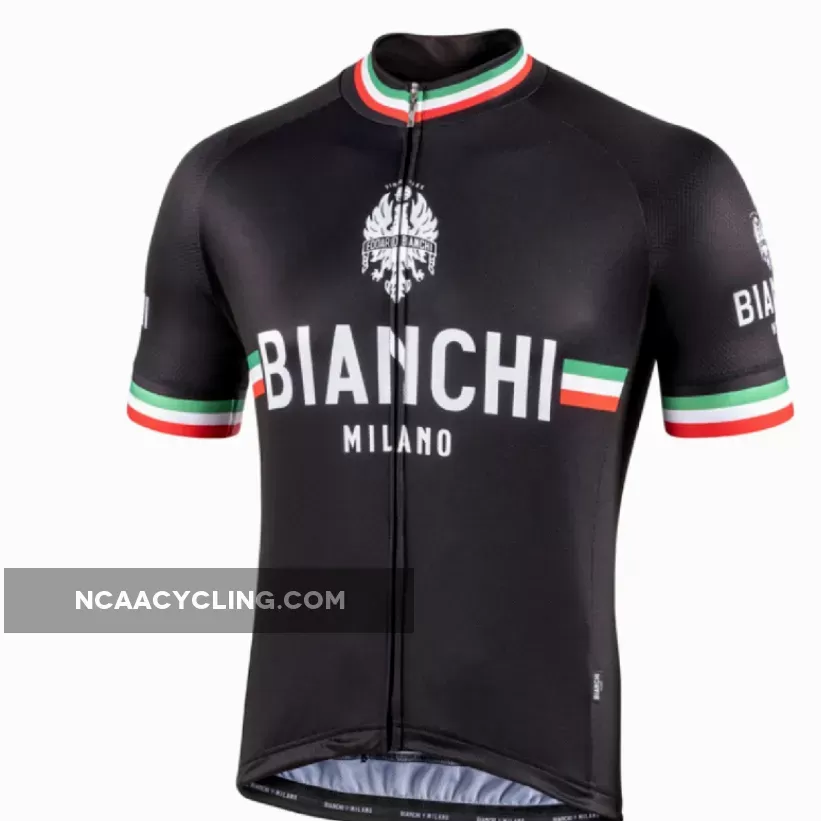 Nalini Bianchi-Milano ISALLE Short Sleeve Full Zip Cycling Jersey