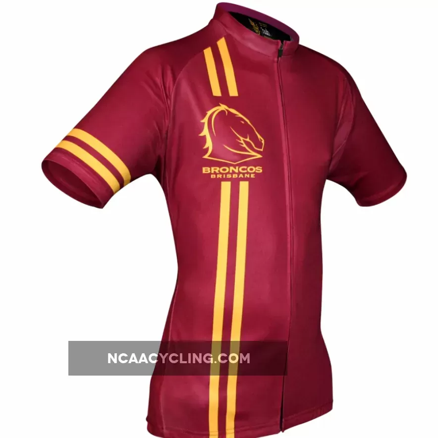 NRL Broncos Short Sleeve Cycling Jerseys 1694836893