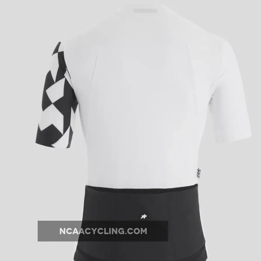 Assos Equipe RS S9 Targa jersey - White black Assos Equipe Jersey
