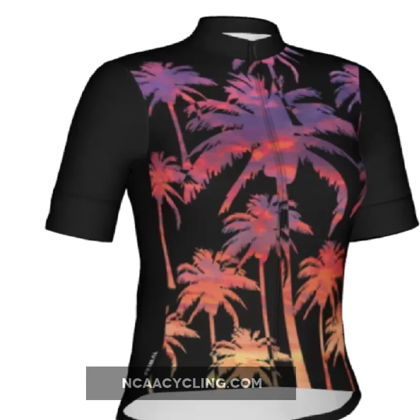 Primal Wear Vice Women's Palm Tree Full Zip Helix 2.0 Cycling Jersey #Primal Cycling Jerseys