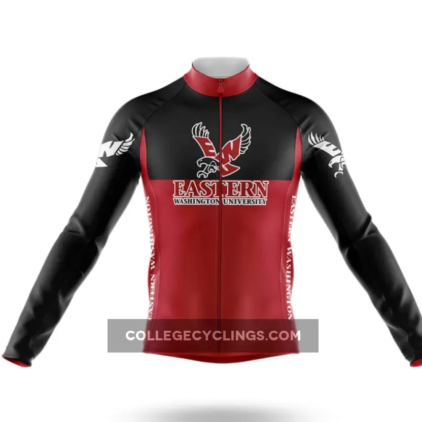 Eastern Washington University V2 Long Sleeve Cycling Jersey Only
