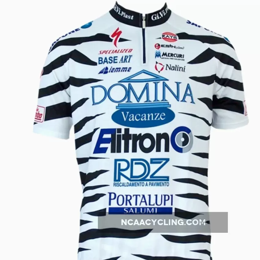 Radsport-Profi-Team Domina Vacanze 2003 Short Sleeve Jersey