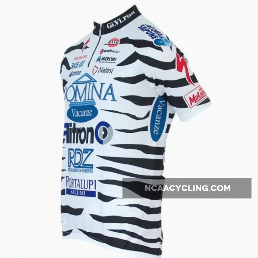 Radsport-Profi-Team Domina Vacanze 2003 Short Sleeve Jersey