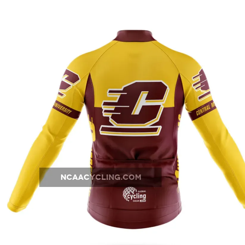 Central Michigan University V2 Cycling Kit - Long Sleeve Jersey