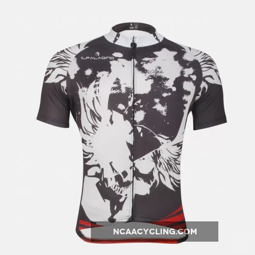 Ilpaladino Pure Feather Breathable Brown Jersey Men's Short-Sleeve Summer Exercise Bicycling Pro Cycle Clothing Racing Apparel Outdoor Sports Leisure Biking Shirts Quick Dry Wear NO.655