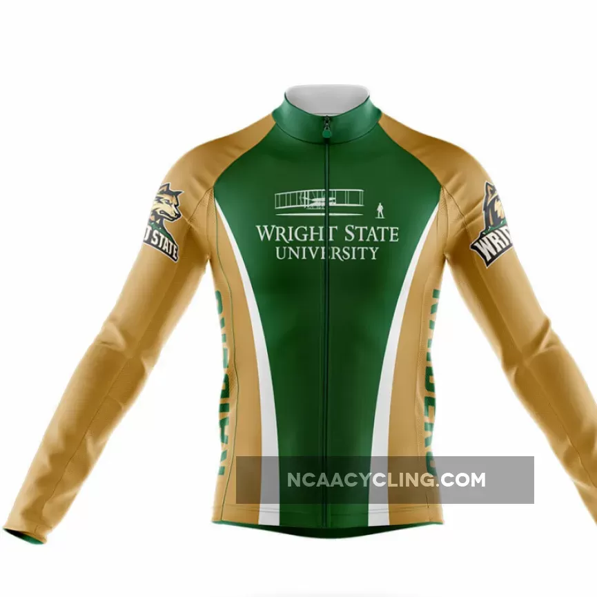 Wright State University Long Sleeve Cycling Jersey Only