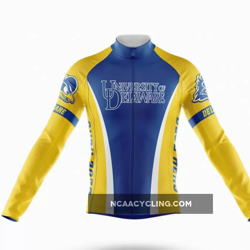 University of Delaware Long Sleeve Cycling Jersey Only