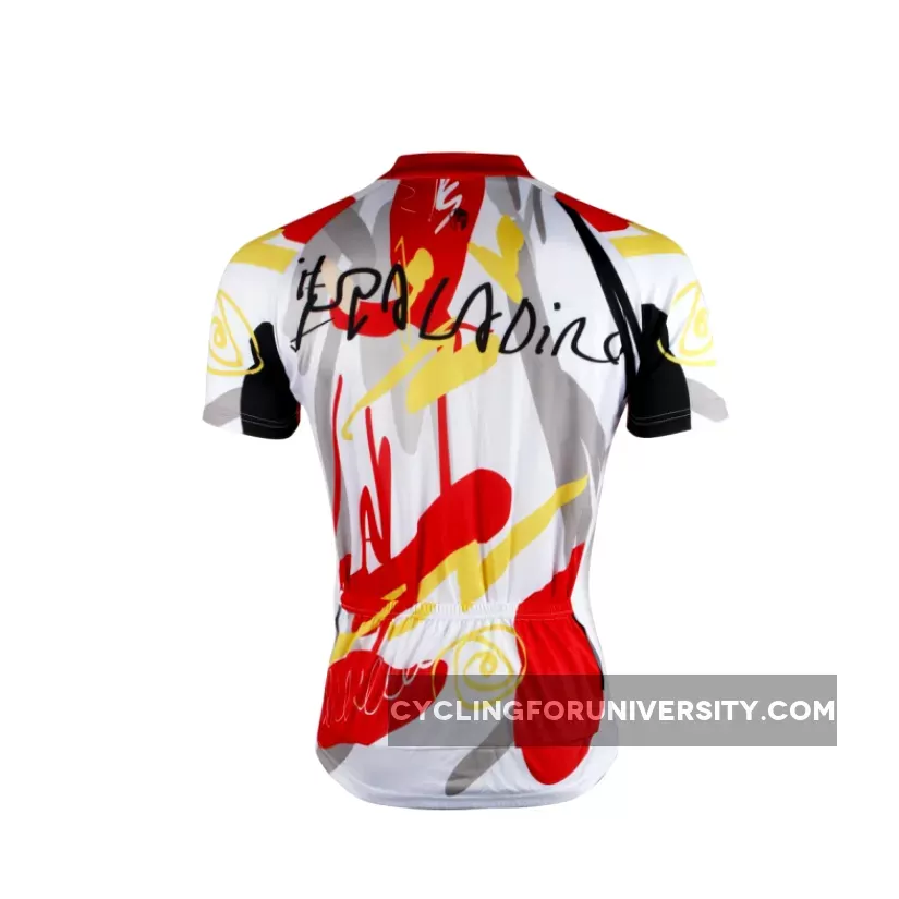 Ilpaladino Abstract Graffiti Sport Breathable Jersey Men's Short-Sleeve Bicycling Shirts Summer Quick Dry Wear Pro Cycle Clothing Racing Apparel Outdoor Sports Leisure Biking shirt NO.680