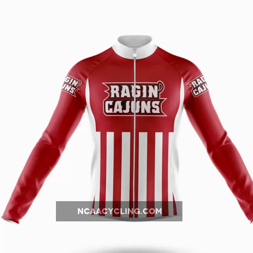 University of Louisiana Lafayette USA Long Sleeve Cycling Jersey Only