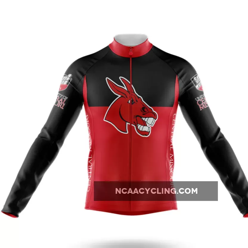 University of Central Missouri V2 Long Sleeve Cycling Jersey Only