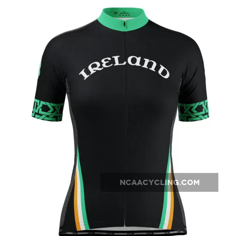 Women's Ireland Erie Shamrock Short Sleeve Cycling Jersey