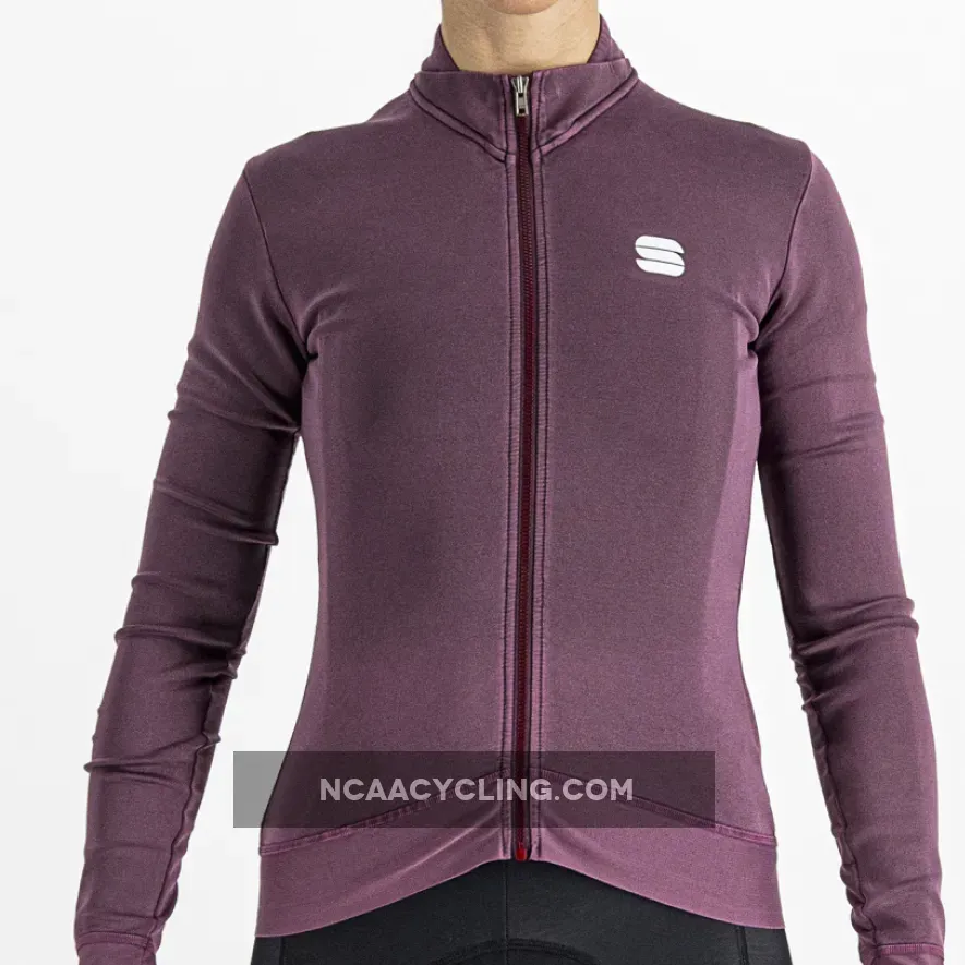 Sportful Monocrom long sleeves women jersey - Purple