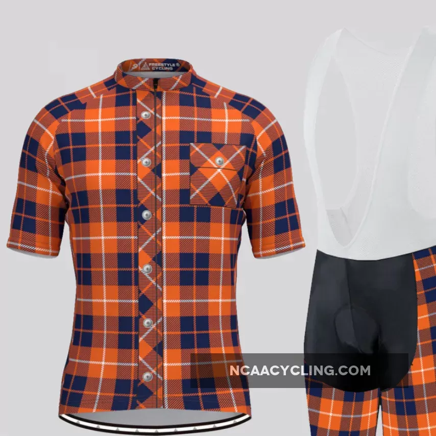 Plaid Checkered Shirt V11 Men's Cycling Kit Brand New