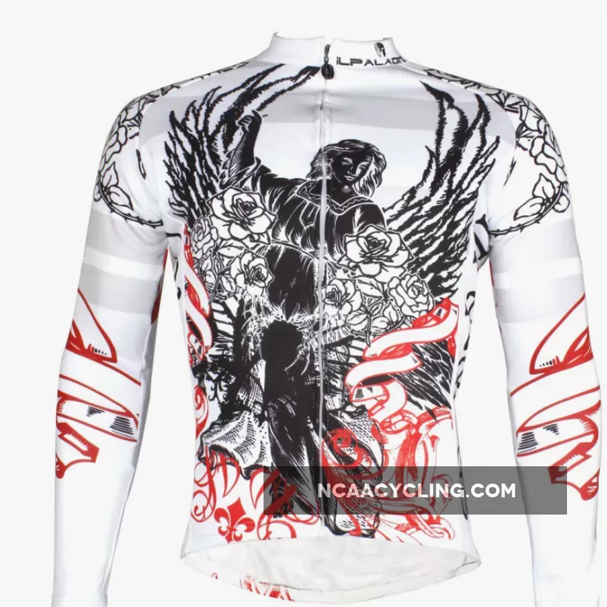 Rose Angel Men's Long Sleeves Cycling Spring Autumn Biking Shirts NO.721