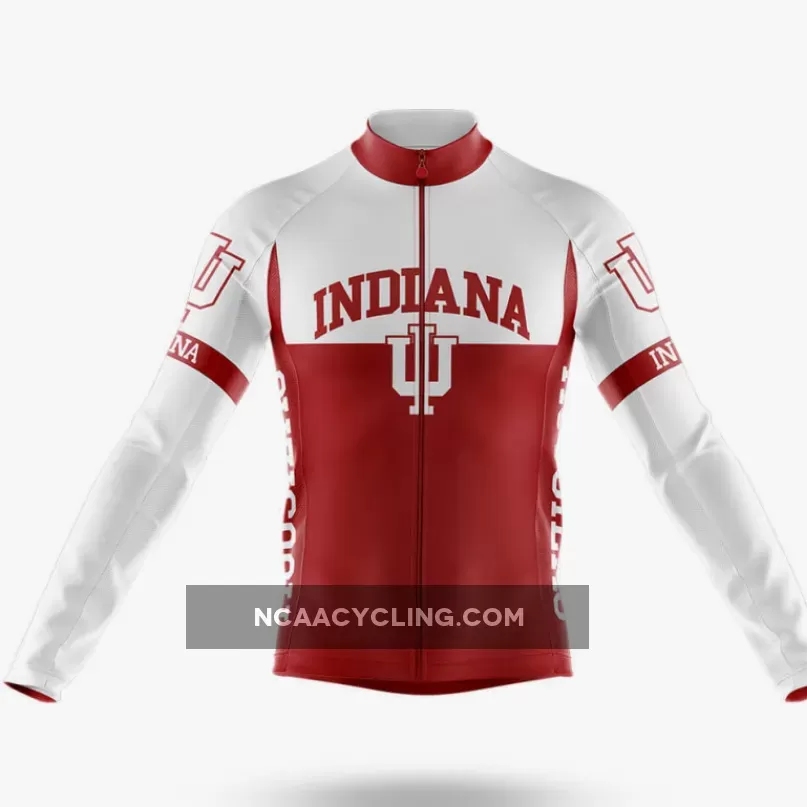 Indiana University Bloomington V2 Long Sleeve Cycling Jersey Only