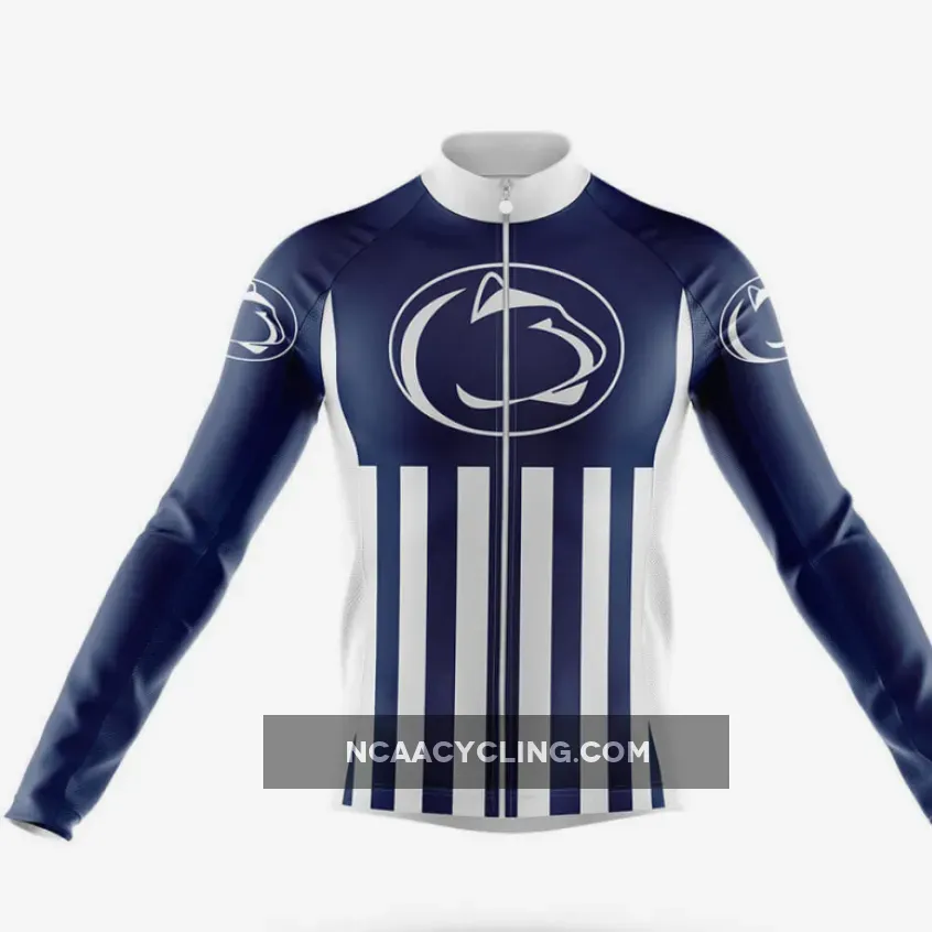 Pennsylvania State University USA Long Sleeve Cycling Jersey Only