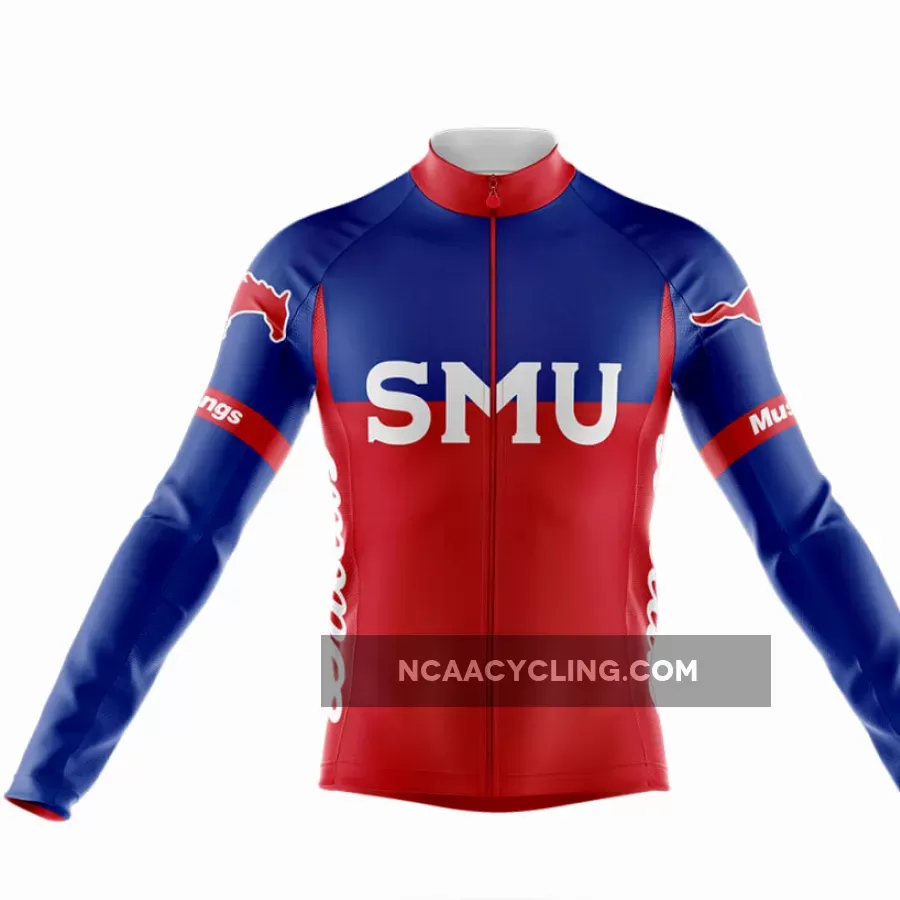 Southern Methodist University V2 Long Sleeve Cycling Jersey Only