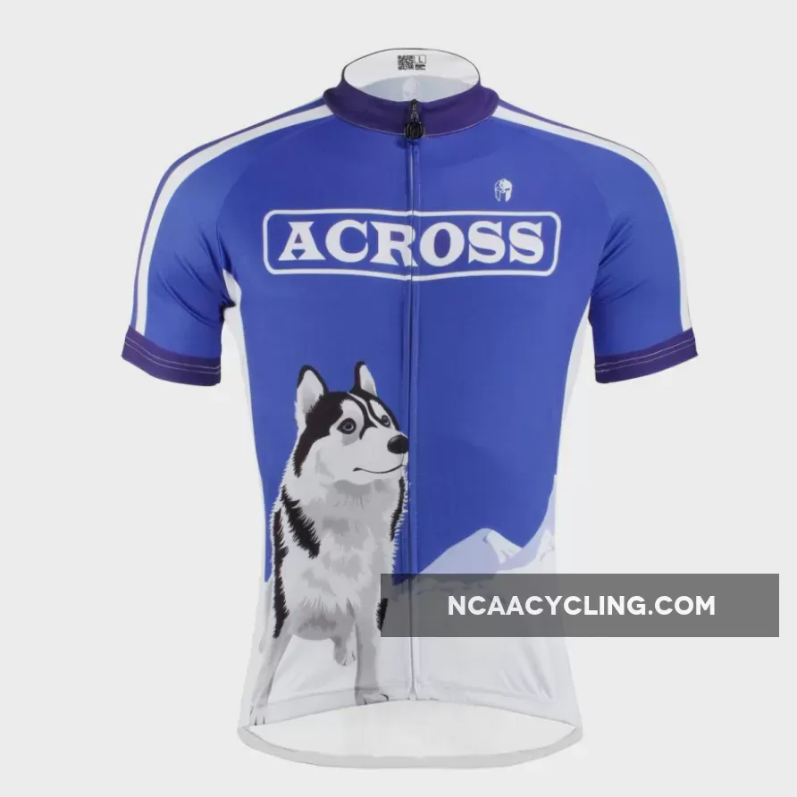 ILPALADINO Wolf Men's Cycling Jersey Biking Riding Apparel Animal Pattern Comfortable Bike Shirt Short Sleeve for Summer Apparel Outdoor Sports Gear Leisure Biking T-shirt NO.611