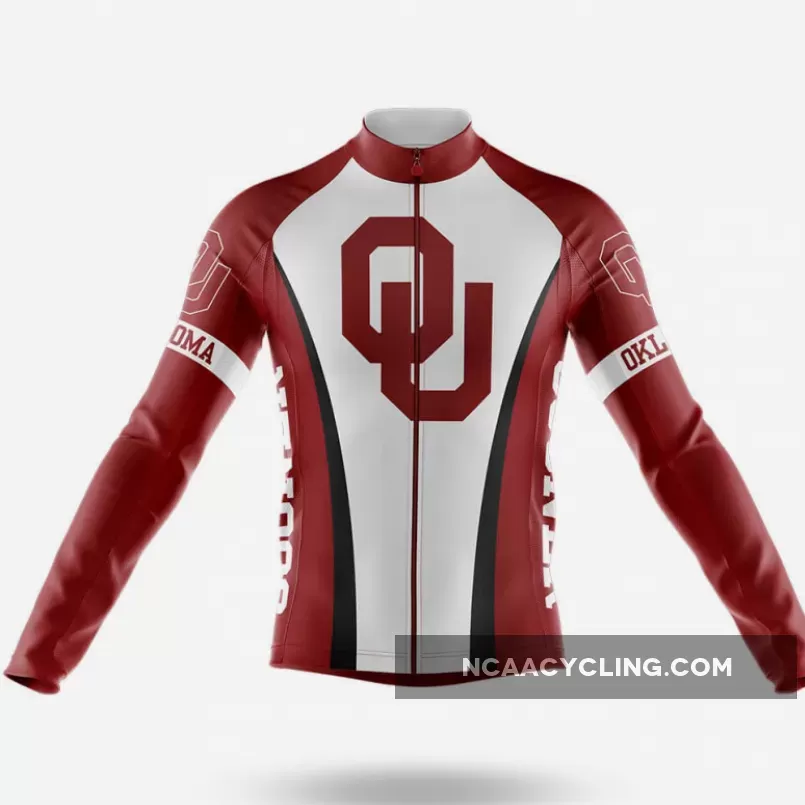University of Oklahoma Long Sleeve Cycling Jersey Only