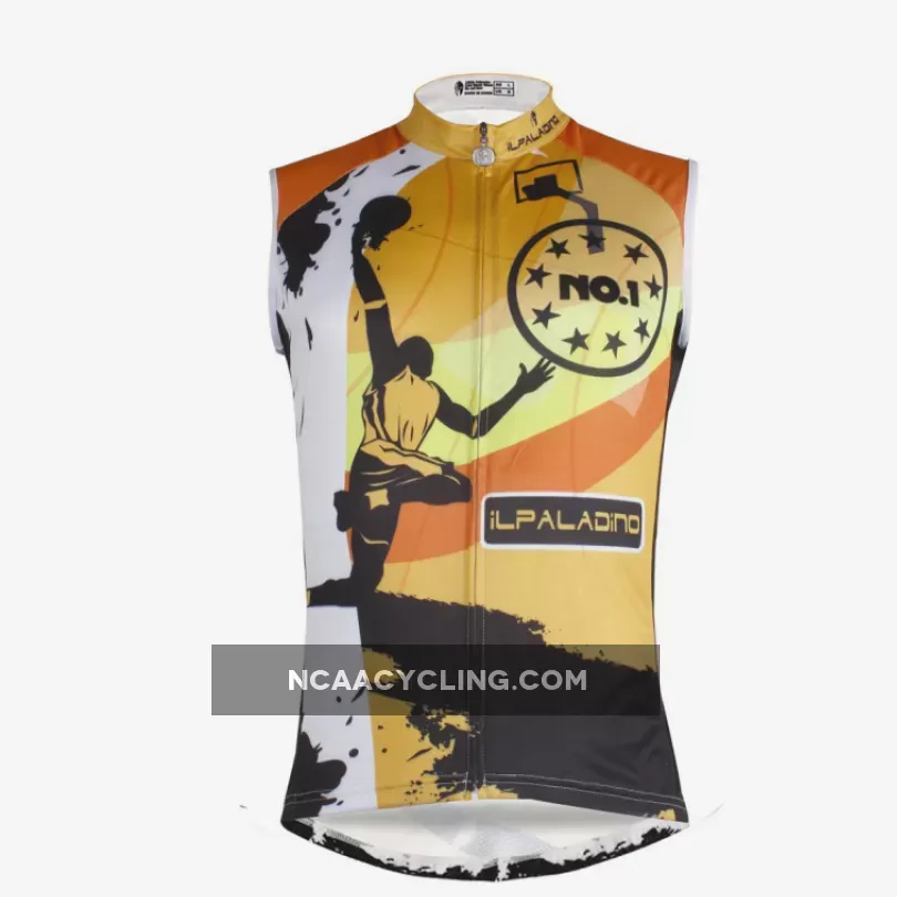 Slam Dunk Basketball Jump NO.1 Men's Cycling Sleeveless Bike Jersey T-shirt Summer Spring Road Bike Wear Mountain Bike MTB Clothes Sports Apparel Top NO.W 676