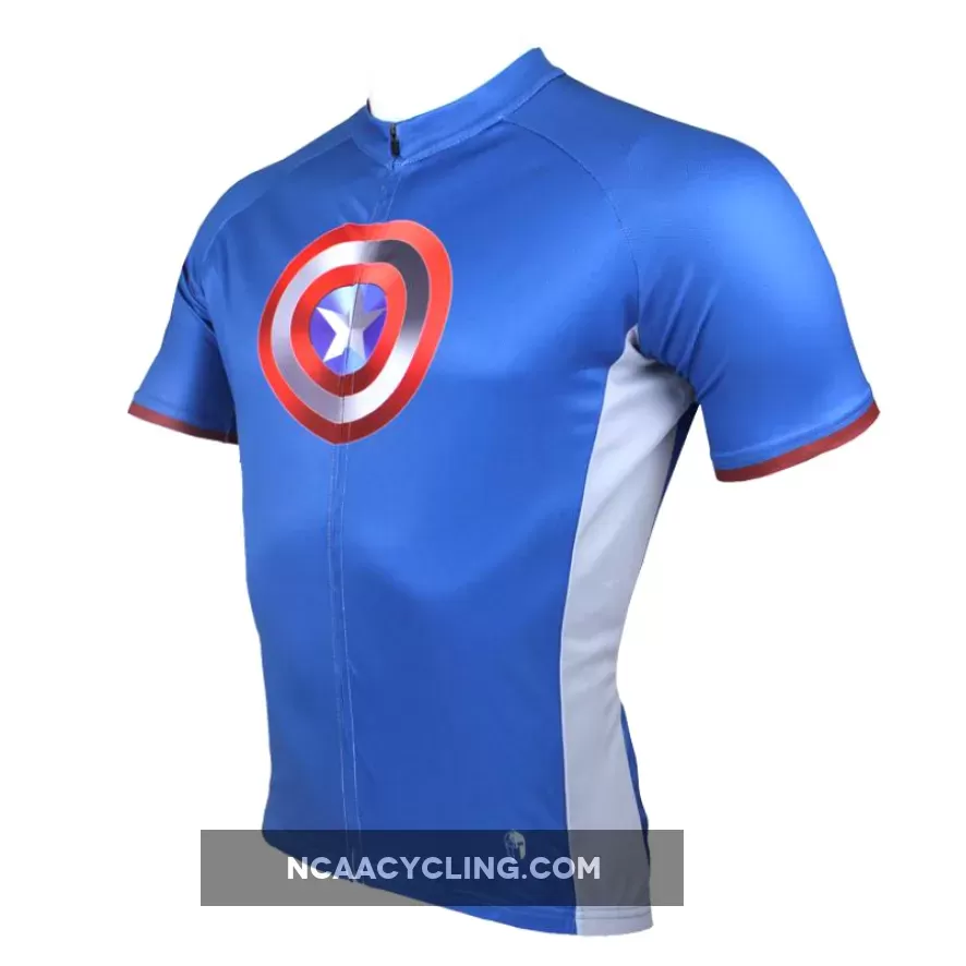 Super Hero Cycling Jersey T-shirt Batman/Spider-Man/spider man/Green Lantern/ Captain American /Superman/ Iron Man