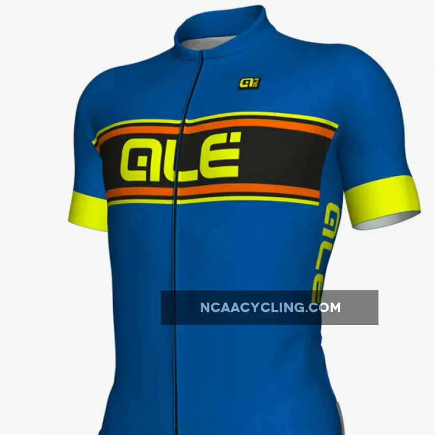 ALE Vetta Solid Blue Yellow Jersey, For Sale