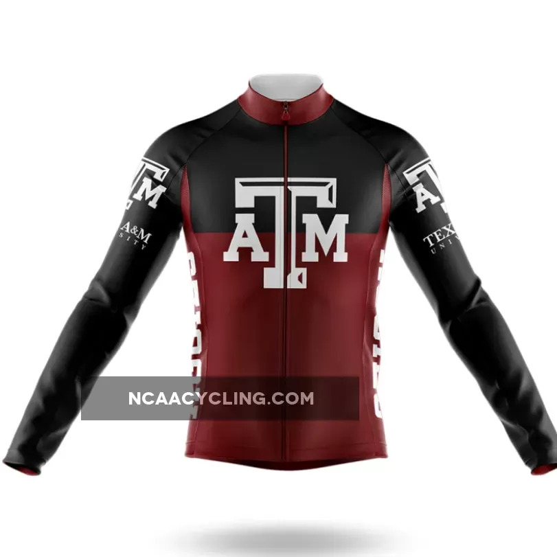 For Sale Texas A&M V2 Long Sleeve Cycling Jersey Only
