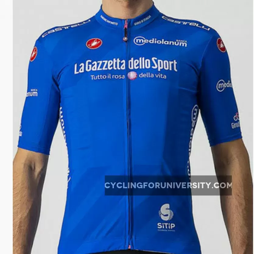 2021 Giro D' Italia Competizione Blue KOM Jersey, GIR21J2