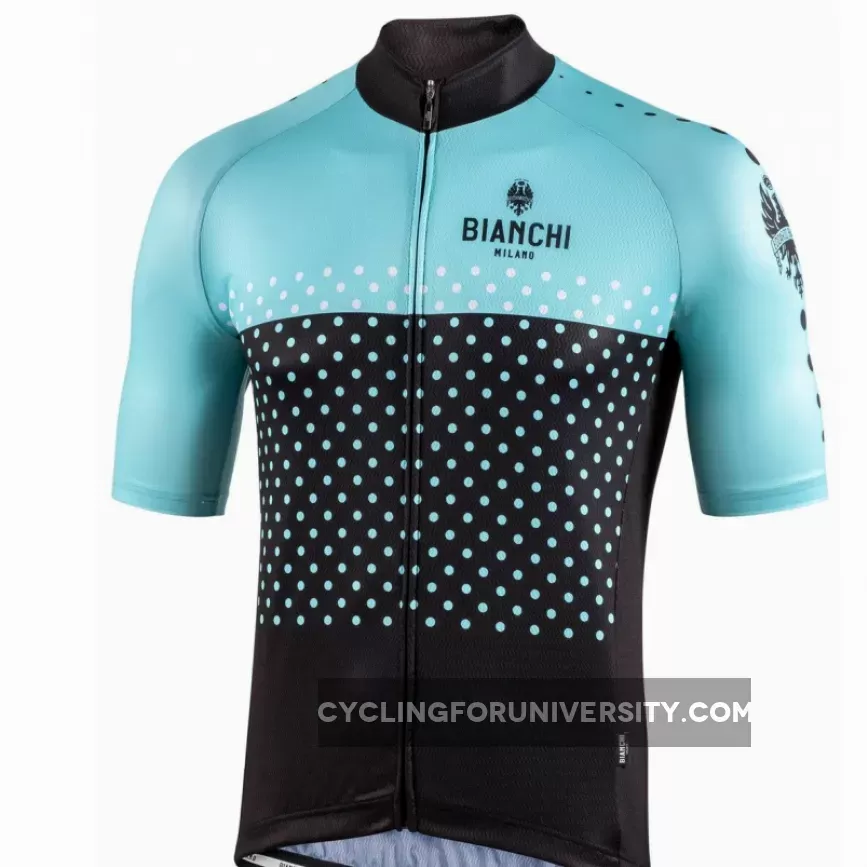 Bianchi Milano Quirra Green Black Jersey,