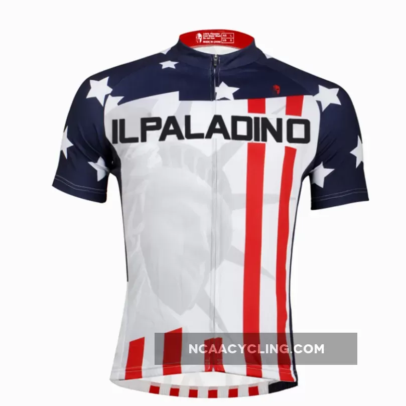 American Style the Statue of Liberty Cycling Jersey Men's Short-Sleeve Bicycling Shirts Summer NO.008